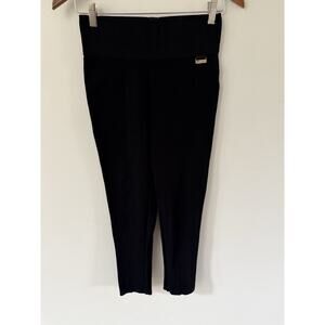 Calvin Klein Womens Leggings Black Size Small Skinny Casual Career Stretch